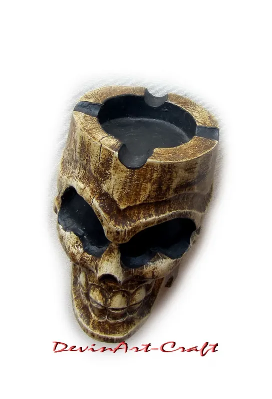 Wooden Skull 207