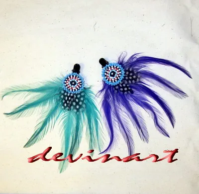 Hairclip Feather 332