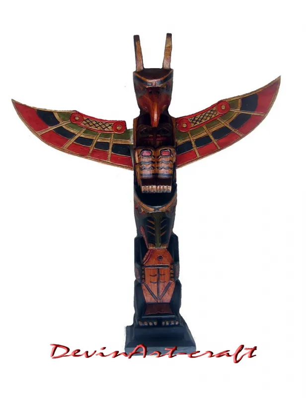 Wooden Tottem 50 cm 774