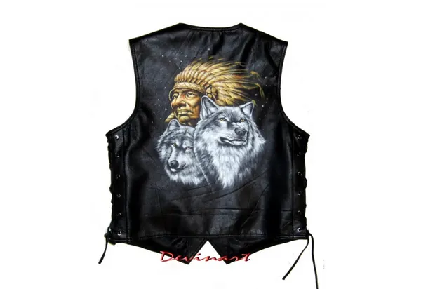 Leather Vest 1251
