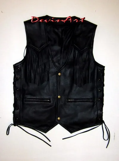 Leather Vest 284