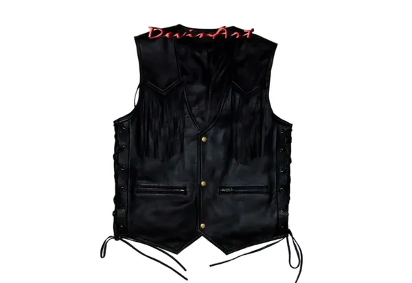 Leather Vest 284