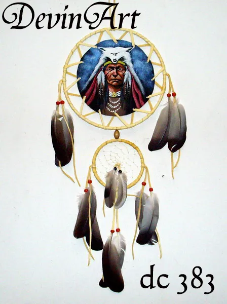 Dreamcatcher 17 cm Painting 383