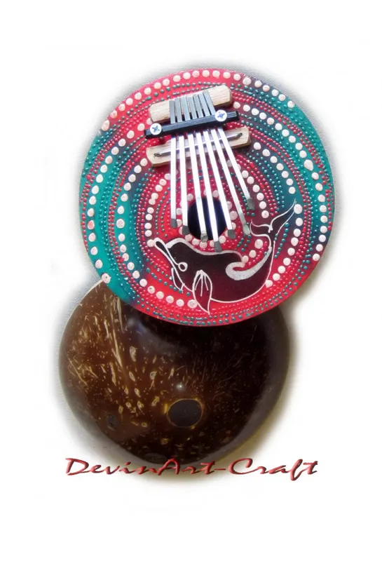 Kalimba Dot Painting 1064