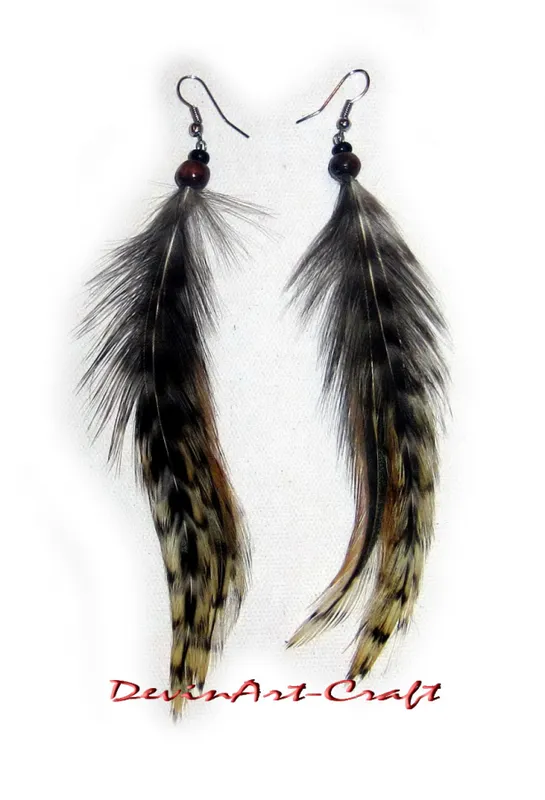 Earring Feather 233