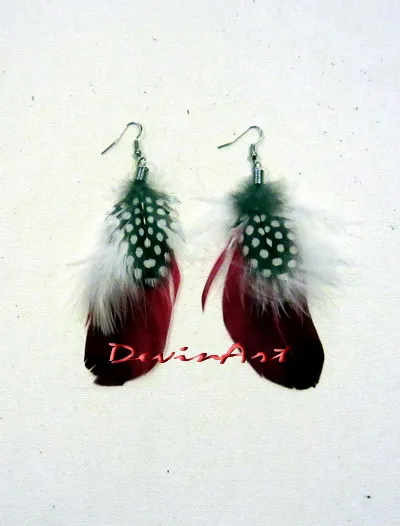 Earring Feather 646