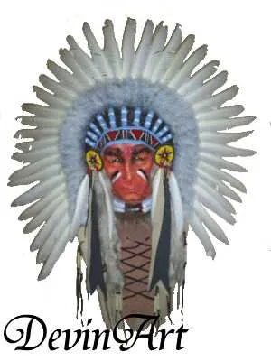 Indian Mask 009 B