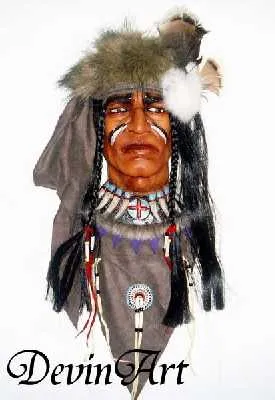 Indian Mask 011 D