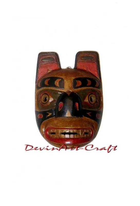 Wooden Mask 012 A