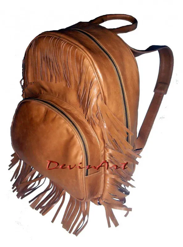 Leather Back Pack 1402