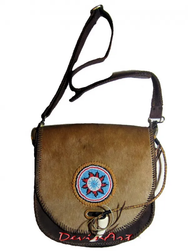 Leather Bag Beads 1403