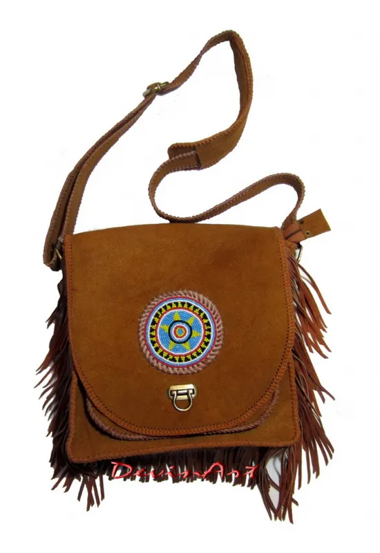 Leather Bag Beads 393