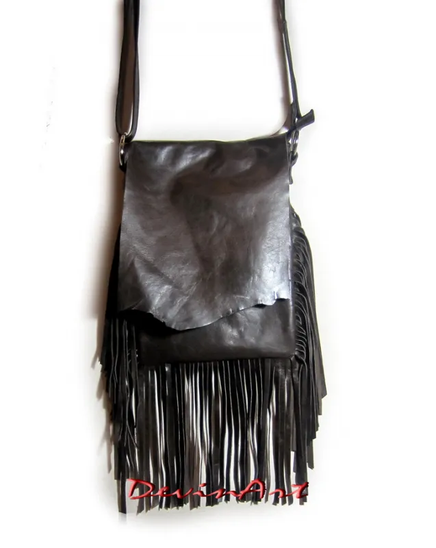 Leather Bag Frings 584