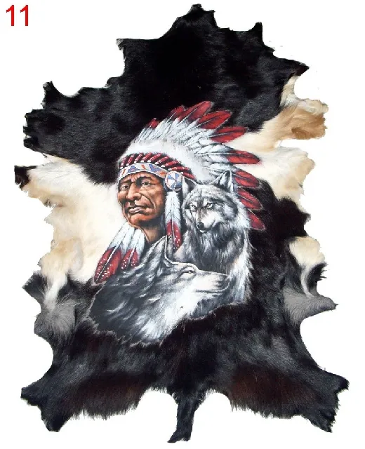Leather Fur Painting 305-11