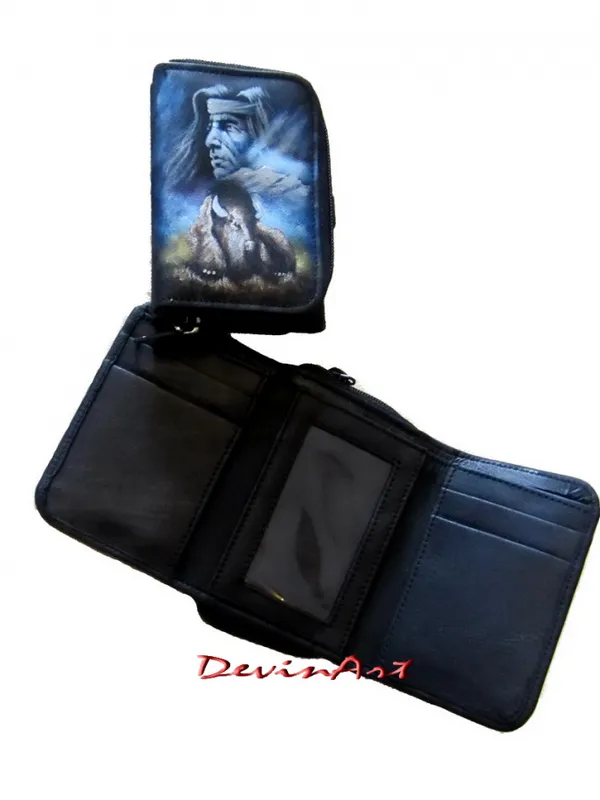 Leather Wallet Painting 838
