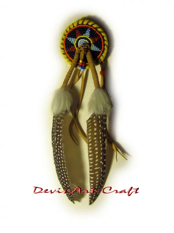 Hairclip Spot Feather 1084
