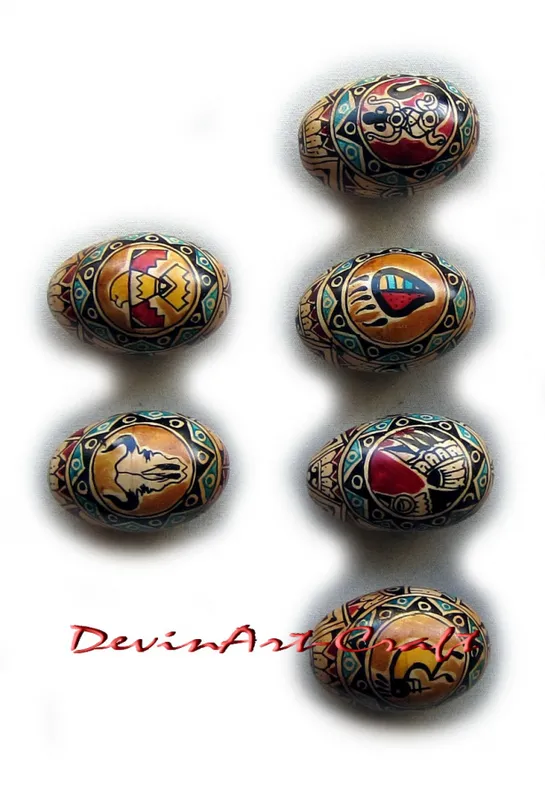Egg Marakas Painting s 513